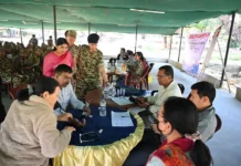 Health camp for CRPF personnel organised