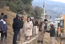 Illegal structures demolished