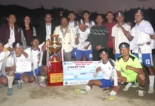 KPFC Jr win Yachuli Constituency Football Trophy