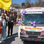 MLA flags off mobile library