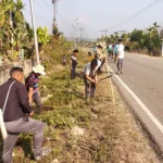 Ngorlung, Ralung youths clean up village roads