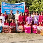 SBAP distributes blankets to KGBV students
