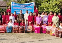 SBAP distributes blankets to KGBV students