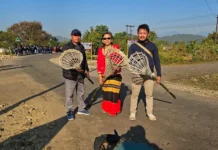 Social service for Nirmal Rayang Mission