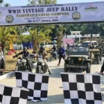 WW-II vintage jeep and bike rally reaches Namsai