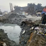 Water supply hampered due to realignment work