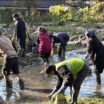 YMCR removes 1,800 kg waste from Yagamso river