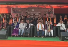 BJP ST Morcha organises ‘shramik samvad’ on union budget