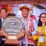CM lays foundation stone of permanent L/Siang HQ in Siji
