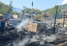 Fire accident claims life