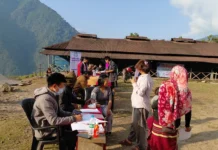 Free health camps organised