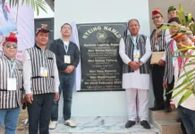 Natung inaugurates Nyokum infrastructure
