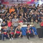 Noshi and Nath ‘champion of champions’ of 26th State-Level Arm Wrestling C’ship