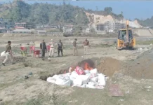 Over 700 kgs of seized narcotics disposed of