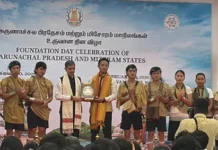 SCCZ team performs Pakhi Ittu at Chennai Lok Bhavan