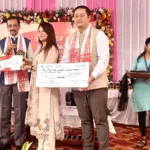 Students represent Arunachal at NESF