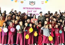 Army celebrates Int’l Day of Happiness with monastic community