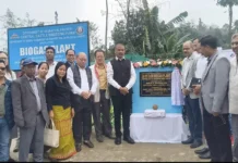 Biogas plant set up at central cattle breeding farm