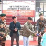 Khonsa AR Bn distributes hearing aids