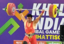 Lifter Lapung bags gold in heavyweight category