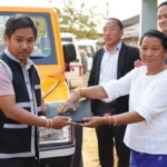 MLA donates van to school