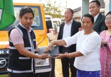 MLA donates van to school