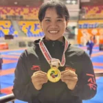 Mesom Singhi wins gold