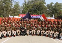 Passing out parade held at PTC, Banderdewa