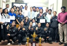 RGU felicitates medal-winning students