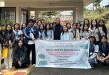RGU students taken on field trip to Meghalaya