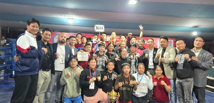 SLSA champions of 5th Jarbom Gamlin State-level Boxing C'ship