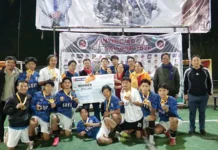 Siang United FC win futsal tournament