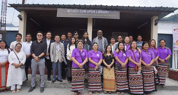 'Sit-out-cum-open library' inaugurated in Seppa