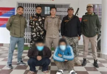 Two arrested for diesel theft