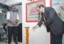 UIDAI CEO inaugurates Aadhaar Seva Kendra