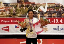 Biri Takar wins 2 gold, 1 bronze medals