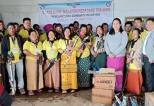 Disaster response training prog held