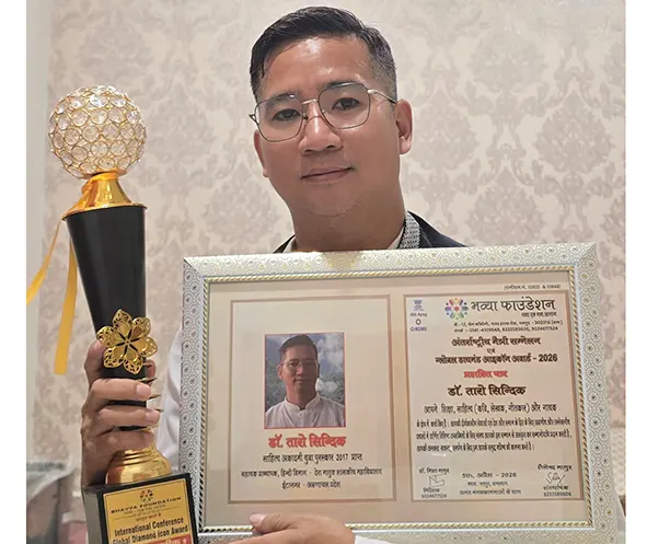 Dr Sindik honoured with award