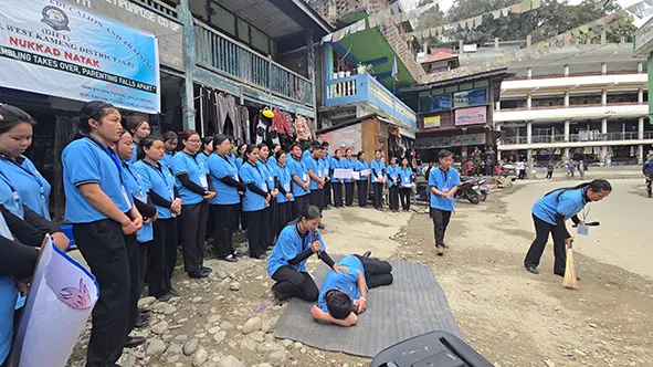 Nukkad natak on ill effects of gambling held