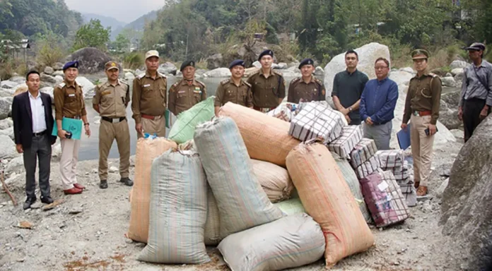 Police dispose huge cache of seized cannabis