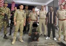 Police jawan arrested for handing live bullet to anti-drug warrior