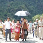Pul inspects Ampani hydel project