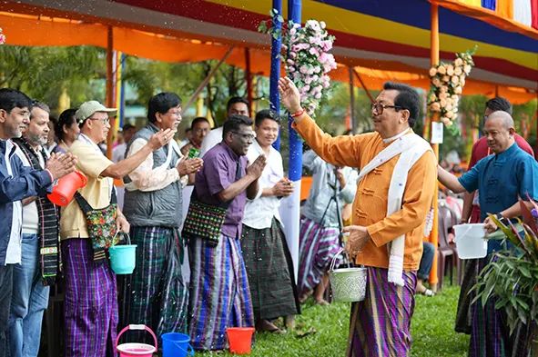 Sangken festival celebrated in Namsai