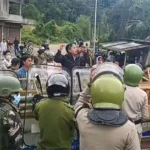 Violence erupts in AdiSU election, 4 police personnel injured, 8 protesters detained