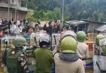 Violence erupts in AdiSU election, 4 police personnel injured, 8 protesters detained