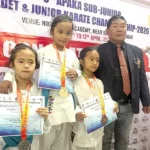 West Kameng champion of APAKA Karate C’ship