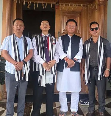 AAPGA team, AOA president discuss ways to popularise gymnastics in state