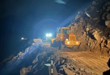 BRO restores Sela tunnel approach road