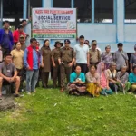 Forest officials conduct plantation drive at Debing