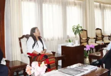 Veer nari Koiman Wangpan calls on guv